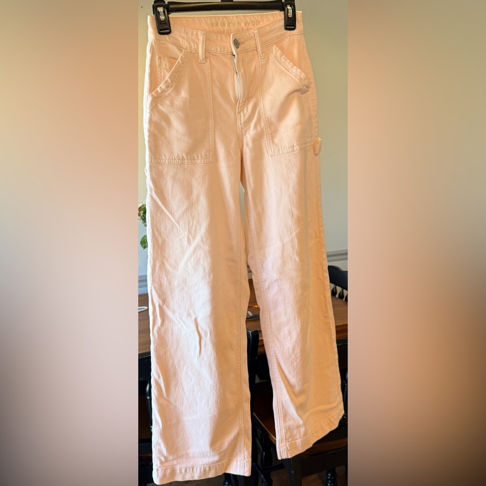 American Eagle Outfitters Pink Jeans